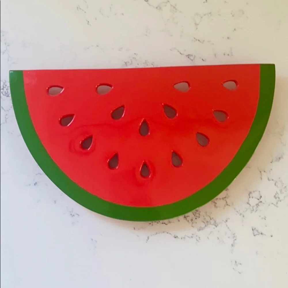 Crate&Barrel Watermelon Trivet